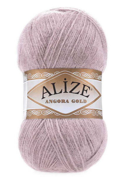 Alize Angora Gold Örgü İpi 163 Gül Grisi