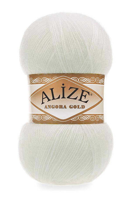 Alize Angora Gold Örgü İpi 62 Açık Krem