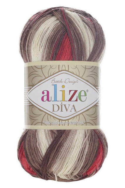 Alize Diva Batik El Örgü İpliği 4574