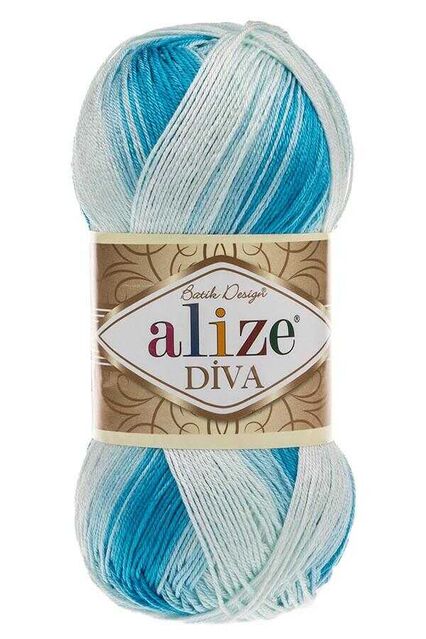 Alize Diva Batik El Örgü İpliği 2130