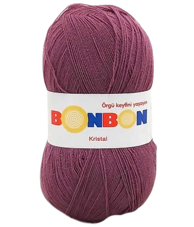 Bonbon Kristal Lif İpi 98303 Koyu Gülkurusu