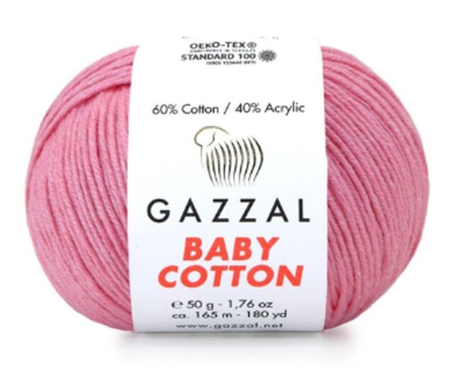 Gazzal Baby Cotton Örgü İpi 3468