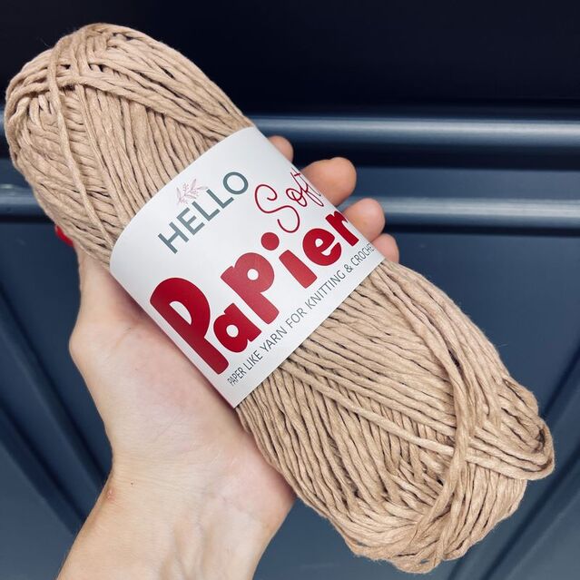 Hello Papier Soft Yumuşak Çanta ve Hobi İpi P02 Kese Kağıdı