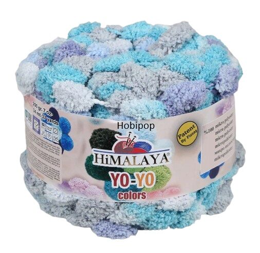 Himalaya Yo-yo Colors 82007 Ebruli Ponpon İp