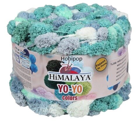 Himalaya Yo-yo Colors 82013 Ebruli Ponpon İp