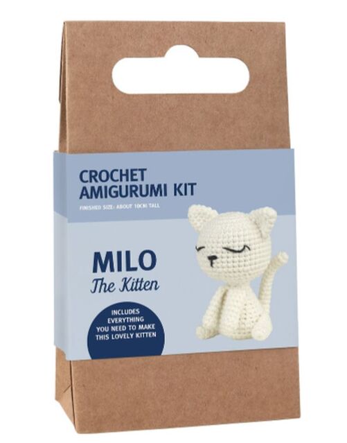 Mini Crochet Amigurumi Kit Milo