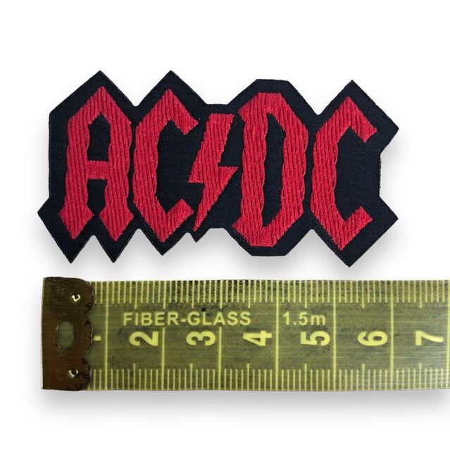 Ütüyle Yapışan Yama Arma ACDC