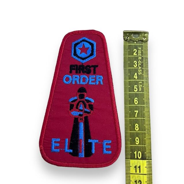 Ütüyle Yapışan Yama Arma Kırmızı First Order Elite