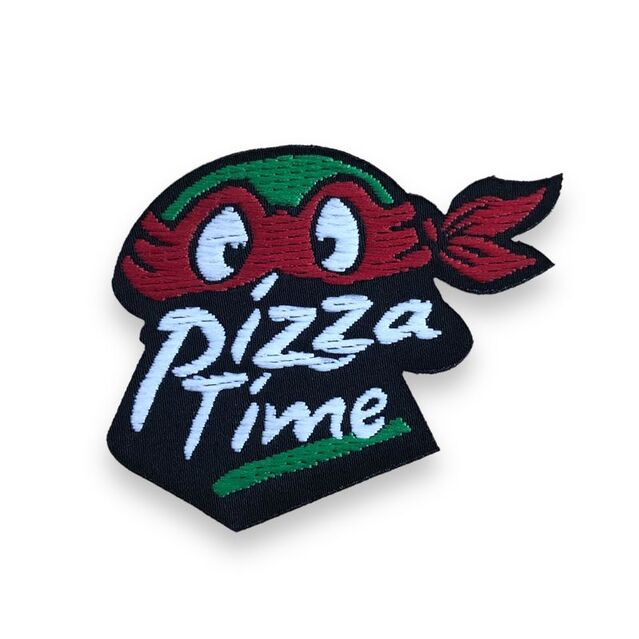 Ütüyle Yapışan Yama Arma Raphael Pizza Time